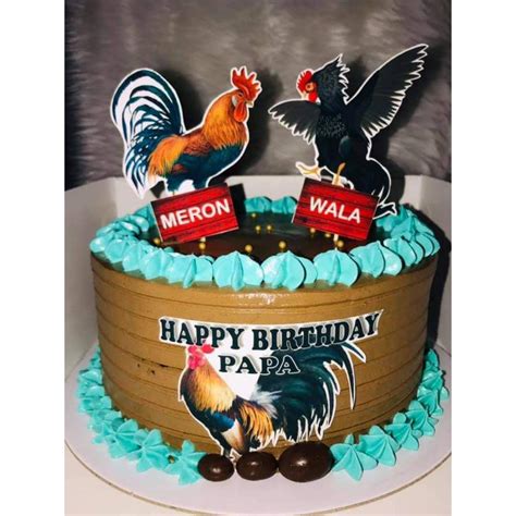 SABONG THEME CAKE .